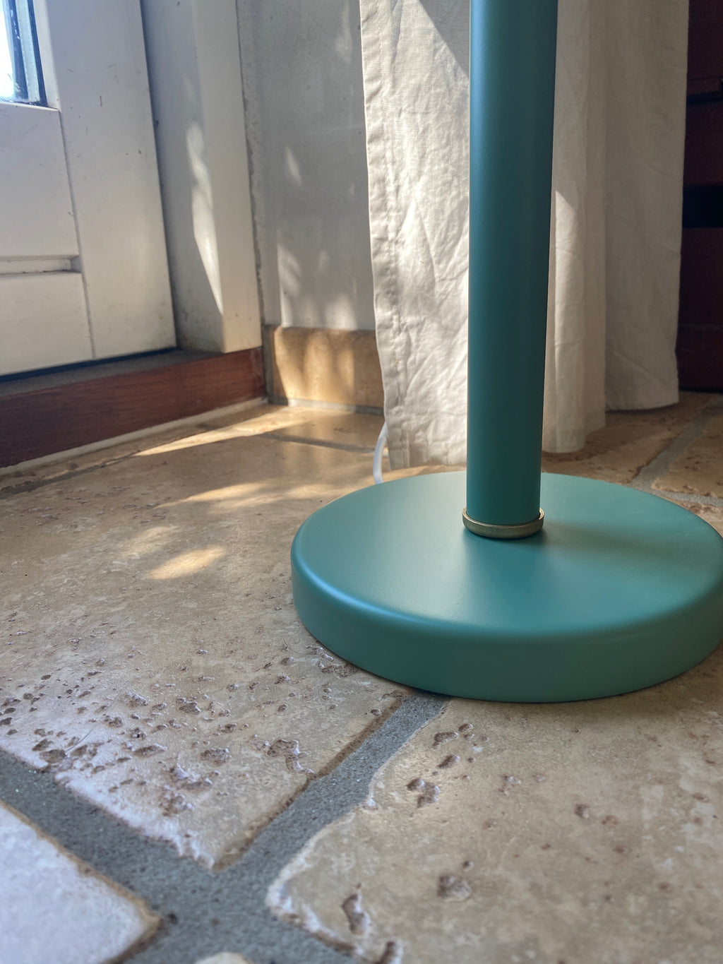 Lækker grøn bordlampe
